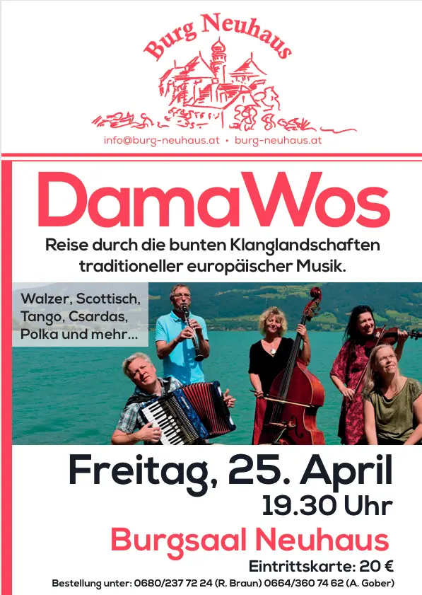 Konzert DamaWos am 25.04.2025