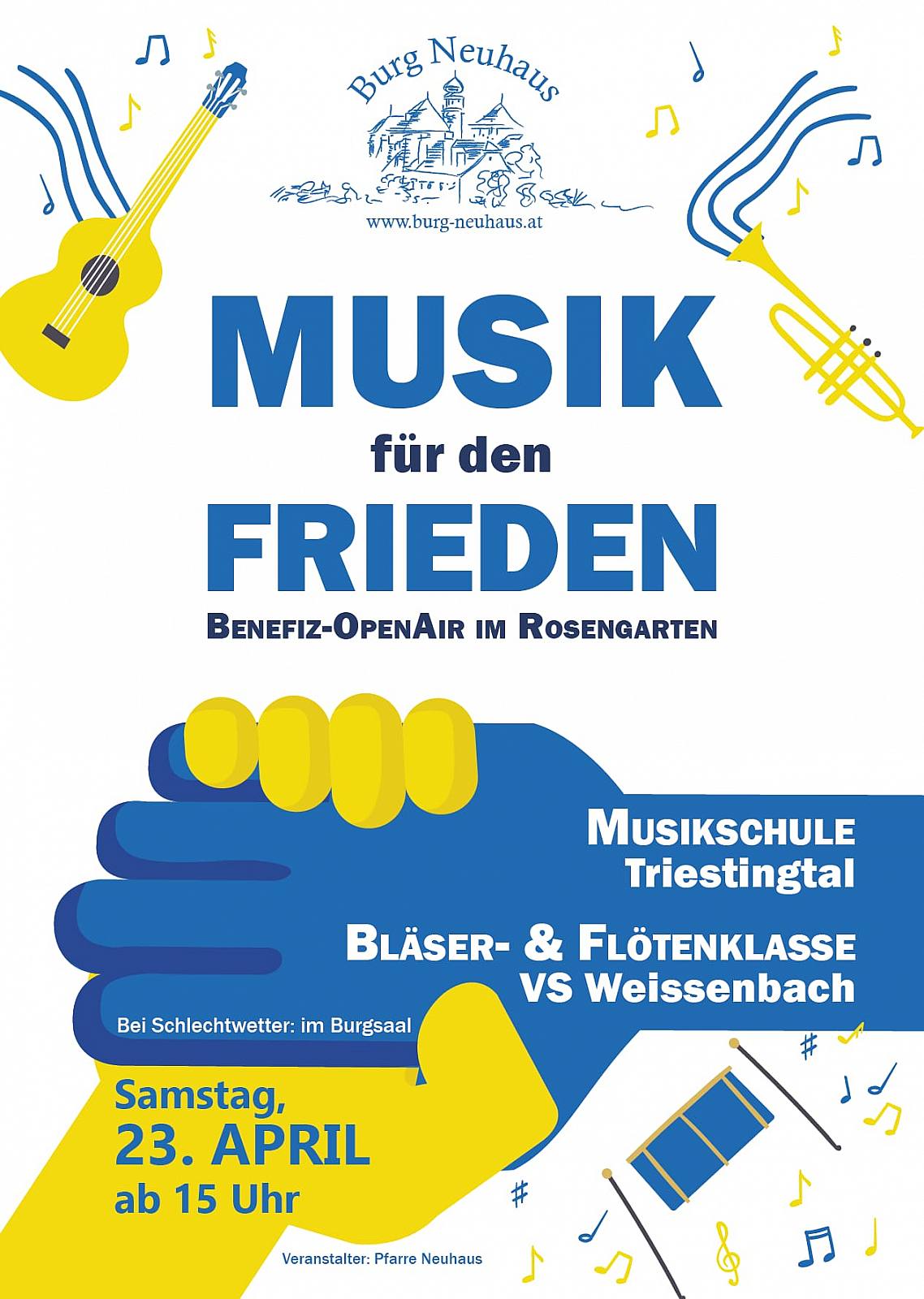 Musik für den Frieden 23.4.2022