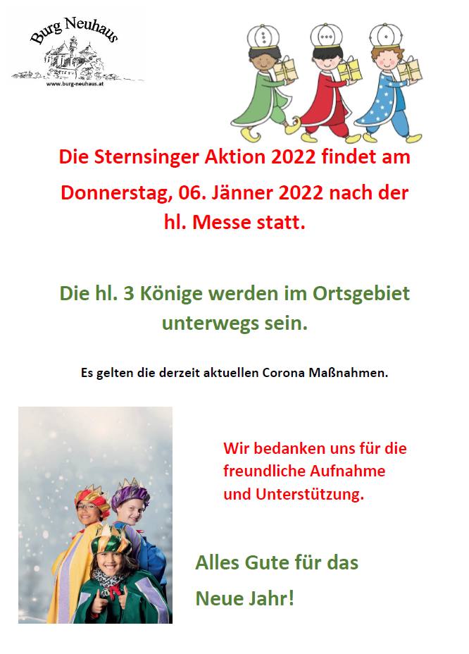 Sternsingen 2022