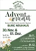 Adventmarkt 30.11. u 1.12.2024