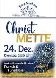 Christmette, Punsch und Turmblasen 2024