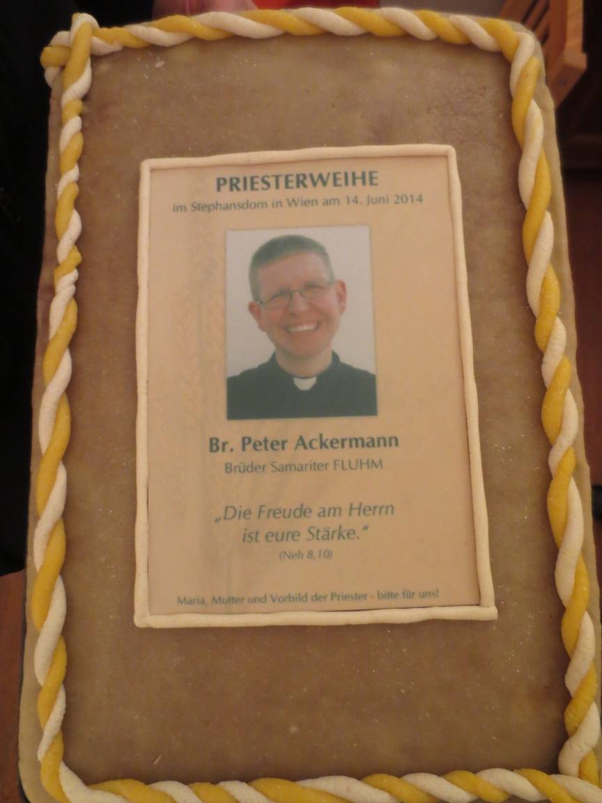 Primizmesse von Br. Peter