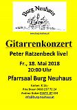 Gitarrenkonzert Peter Ratzenbeck