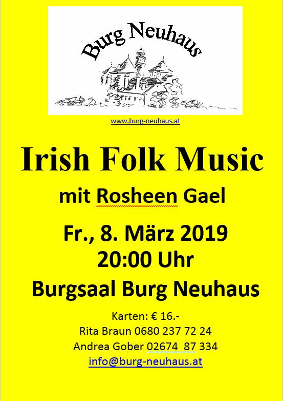 Konzert Rosheen Gael 