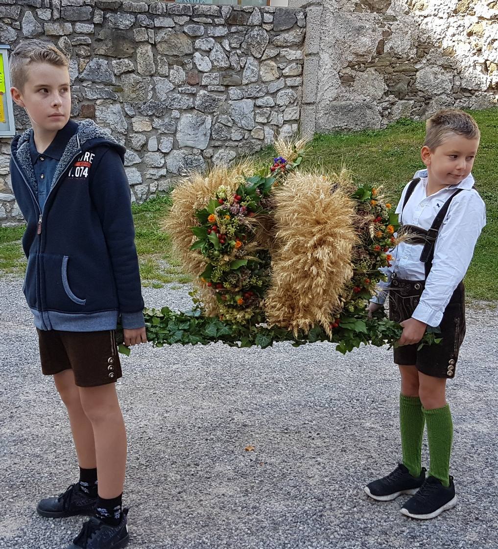 Erntedank mit Pfadfinderchor Leobersdorf