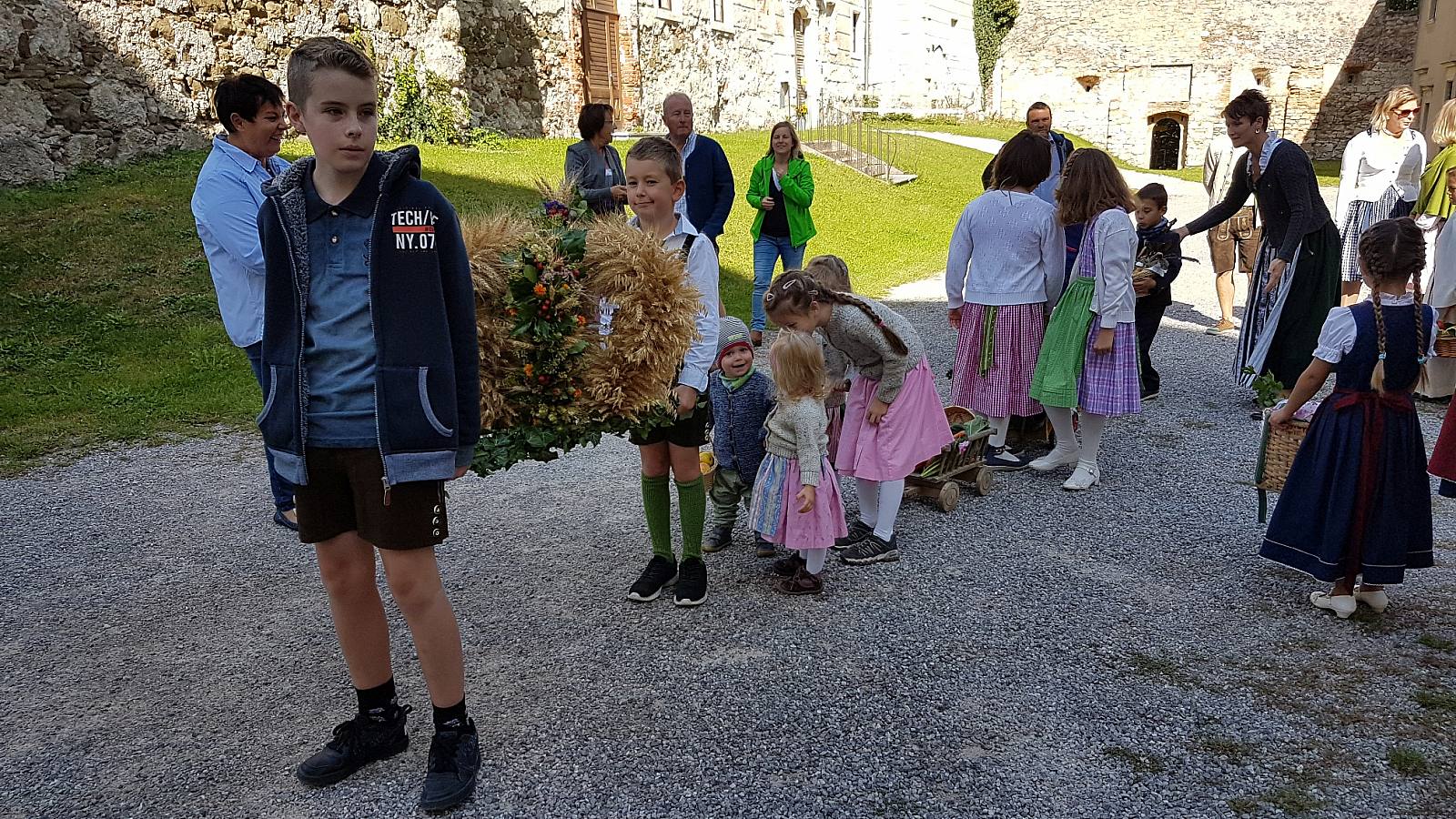Erntedank mit Pfadfinderchor Leobersdorf