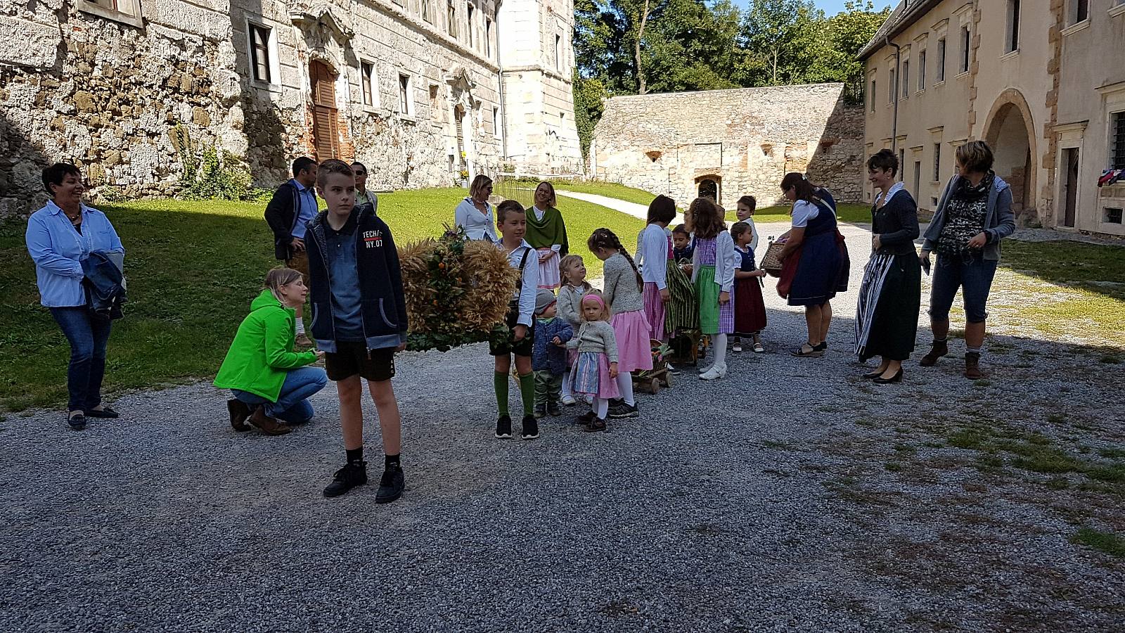 Erntedank mit Pfadfinderchor Leobersdorf