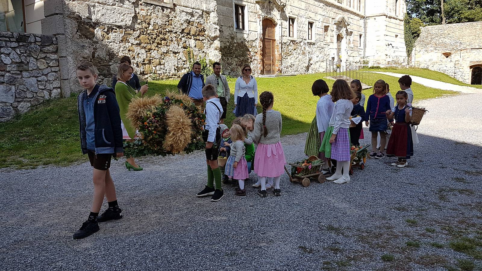 Erntedank mit Pfadfinderchor Leobersdorf