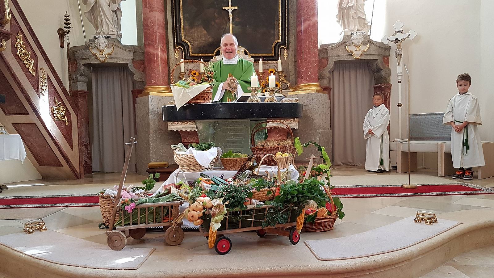 Erntedank mit Pfadfinderchor Leobersdorf