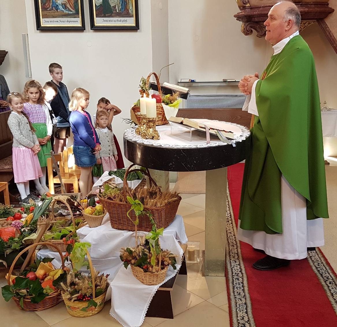 Erntedank mit Pfadfinderchor Leobersdorf