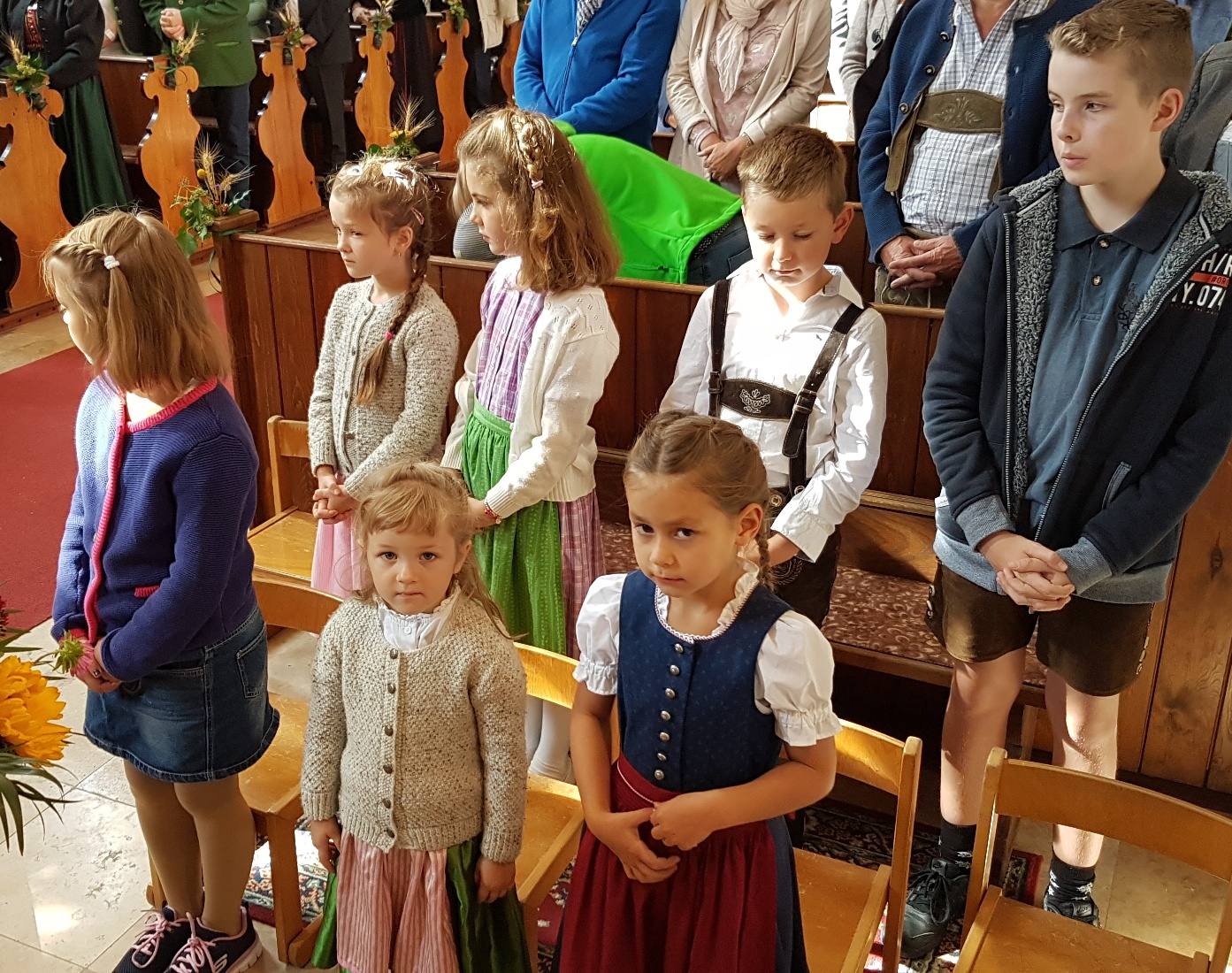 Erntedank mit Pfadfinderchor Leobersdorf