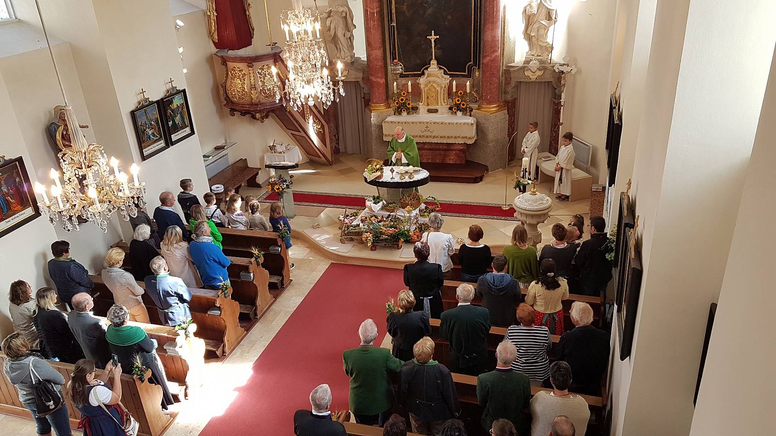 Erntedank mit Pfadfinderchor Leobersdorf