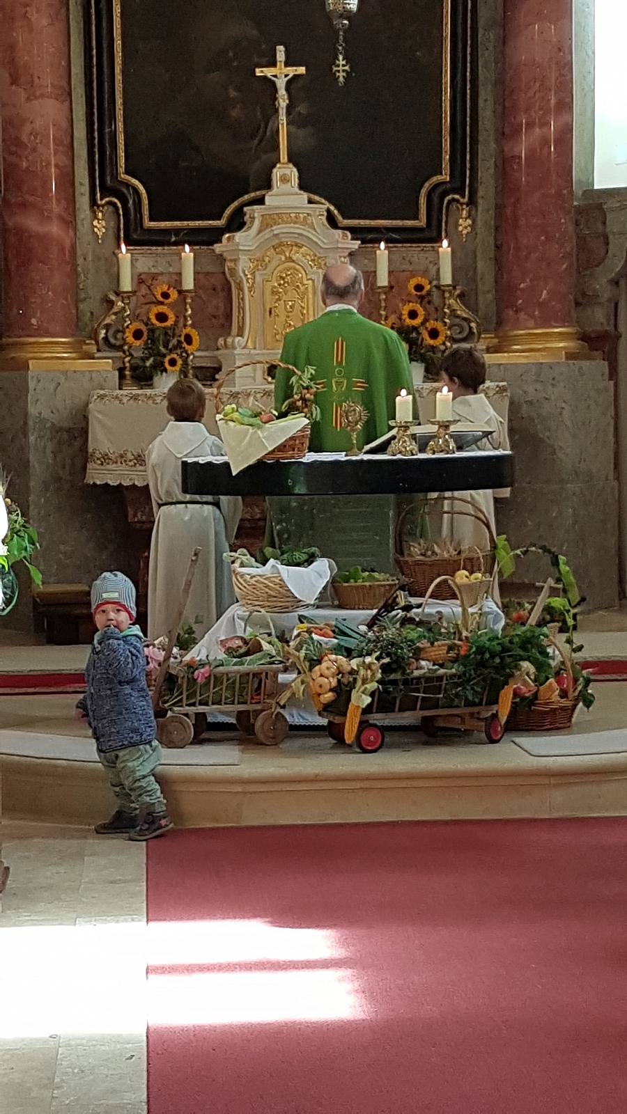 Erntedank mit Pfadfinderchor Leobersdorf