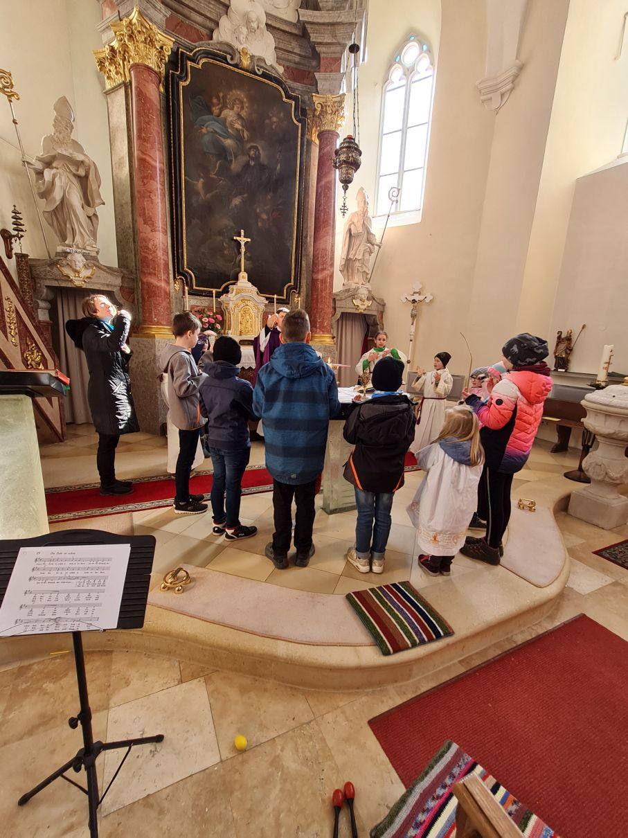 Rhythmische Familienmesse am 20.3.2022