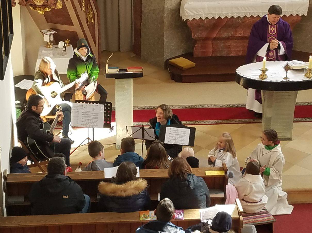 Rhythmische Familienmesse am 20.3.2022