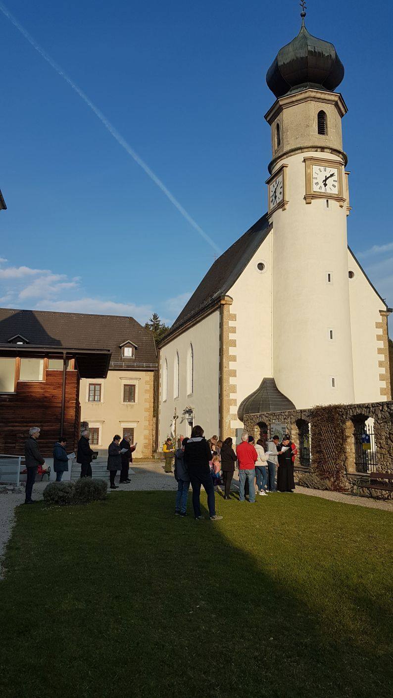 Kreuzweg für den Frieden am 8.4.2022