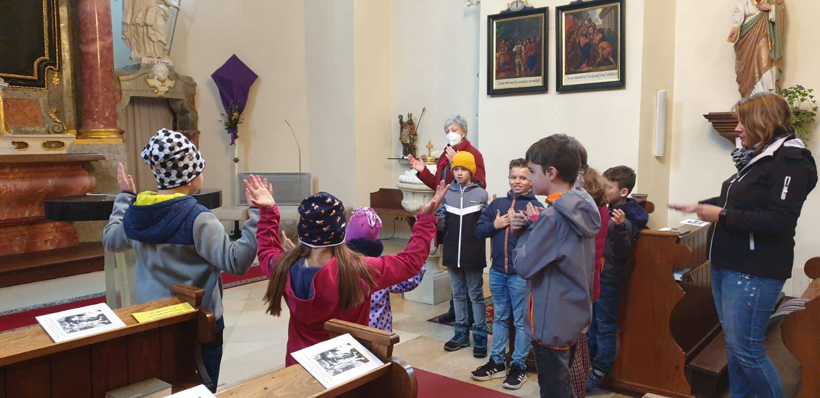 Kinderkreuzweg Ratschen Auferstehung