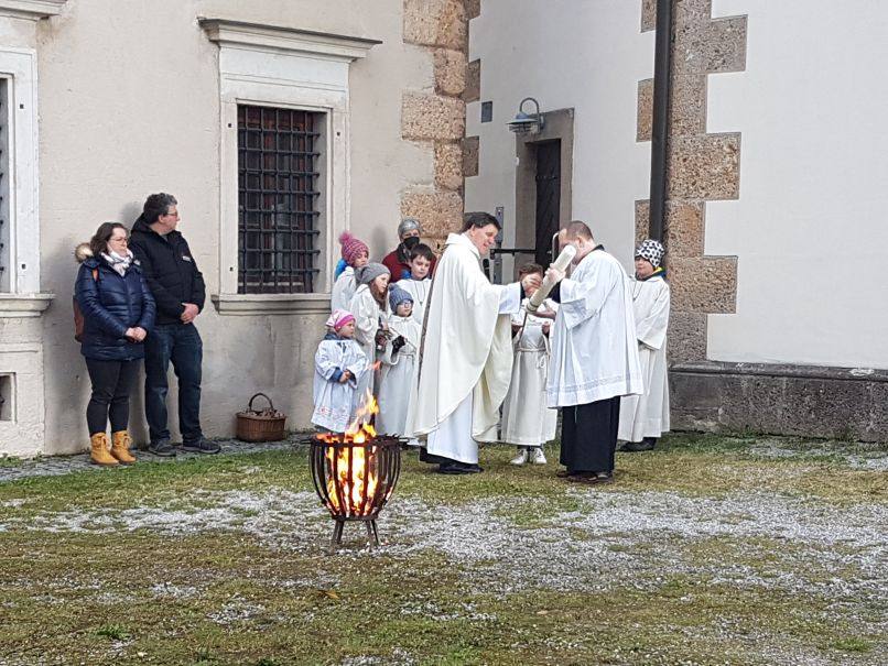 Kinderkreuzweg Ratschen Auferstehung