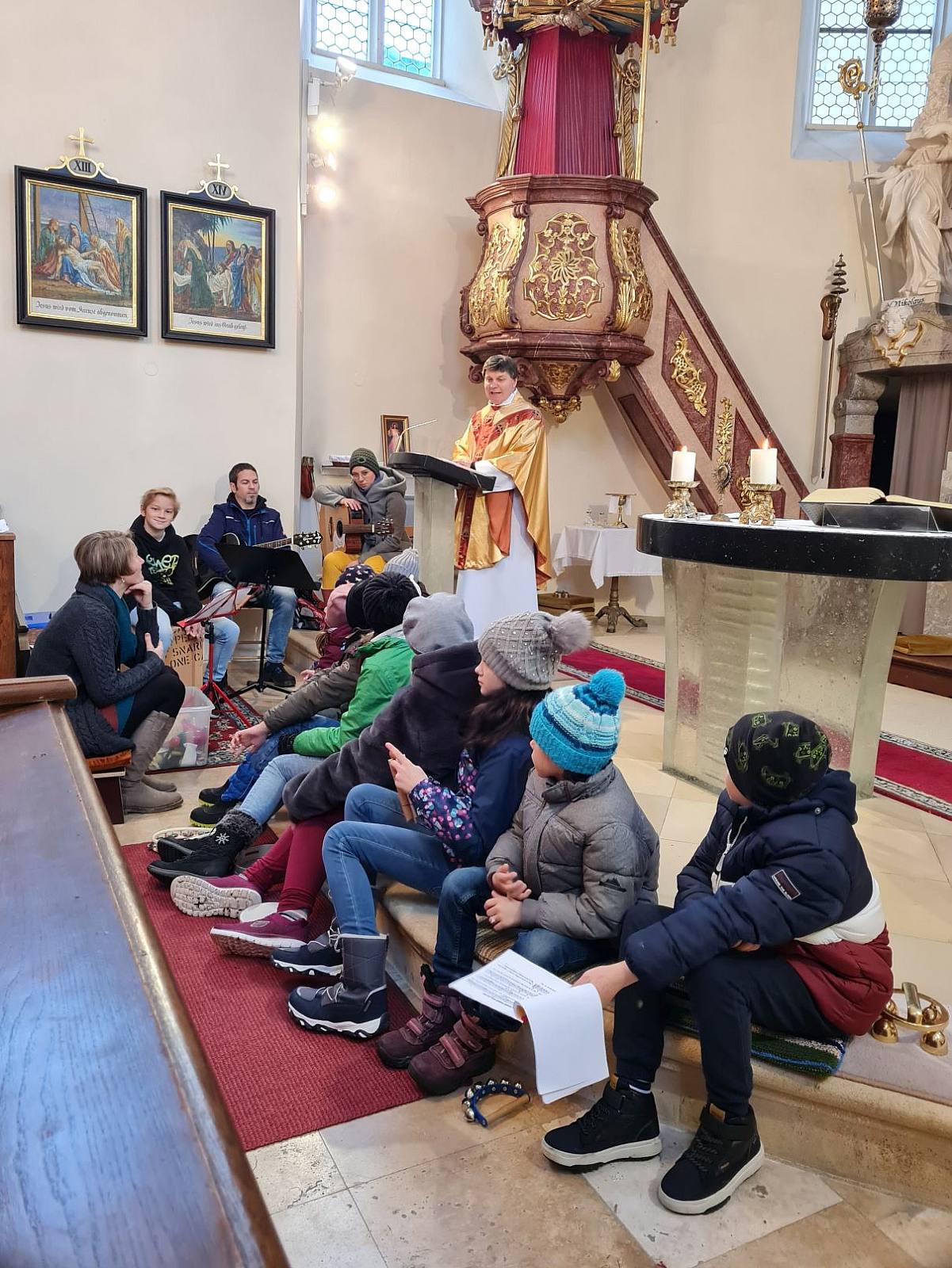 Familienmesse am Christkönigssonntag