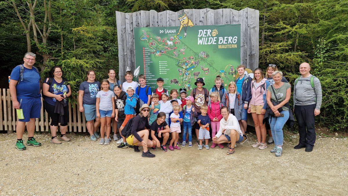 Ministrantenausflug Wilder Berg mit Pfarre Hafnerberg am 17.8.2023