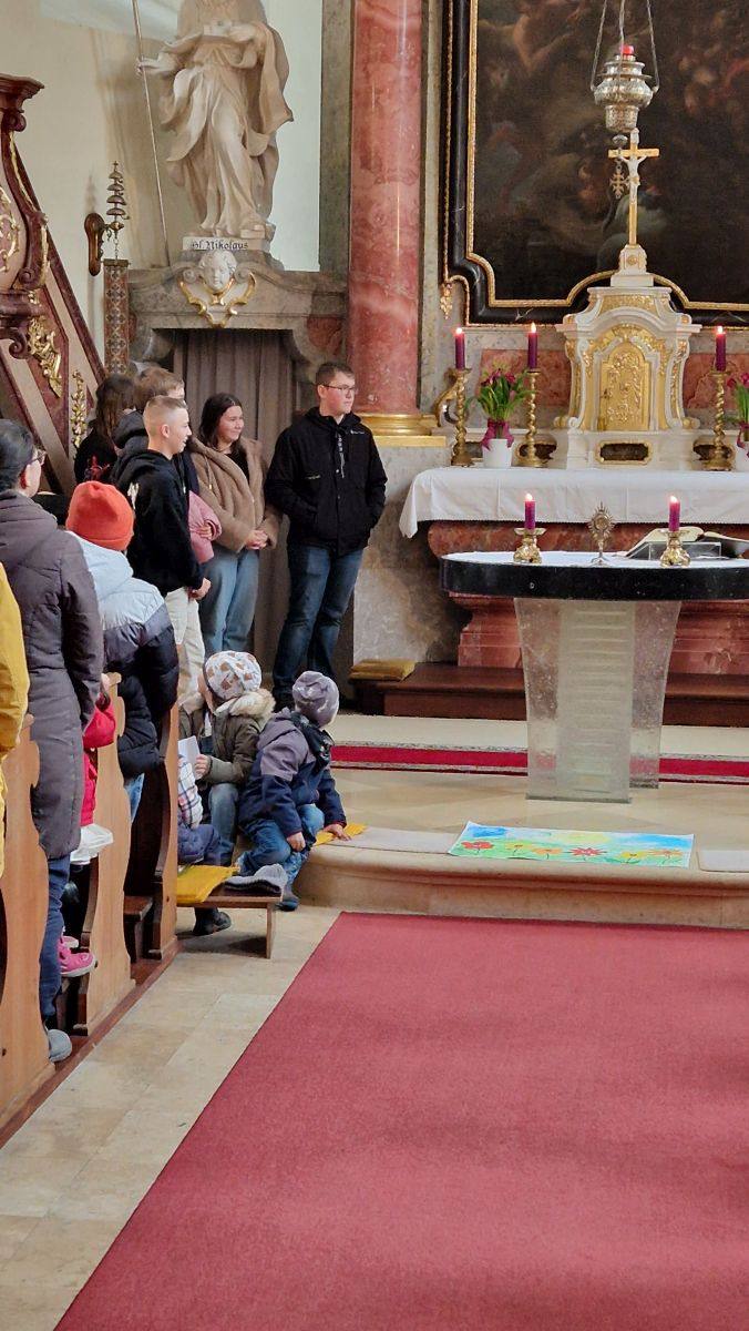 Rhythmische Familienmesse Erstkommunionkinder Firmlinge Fastensuppe