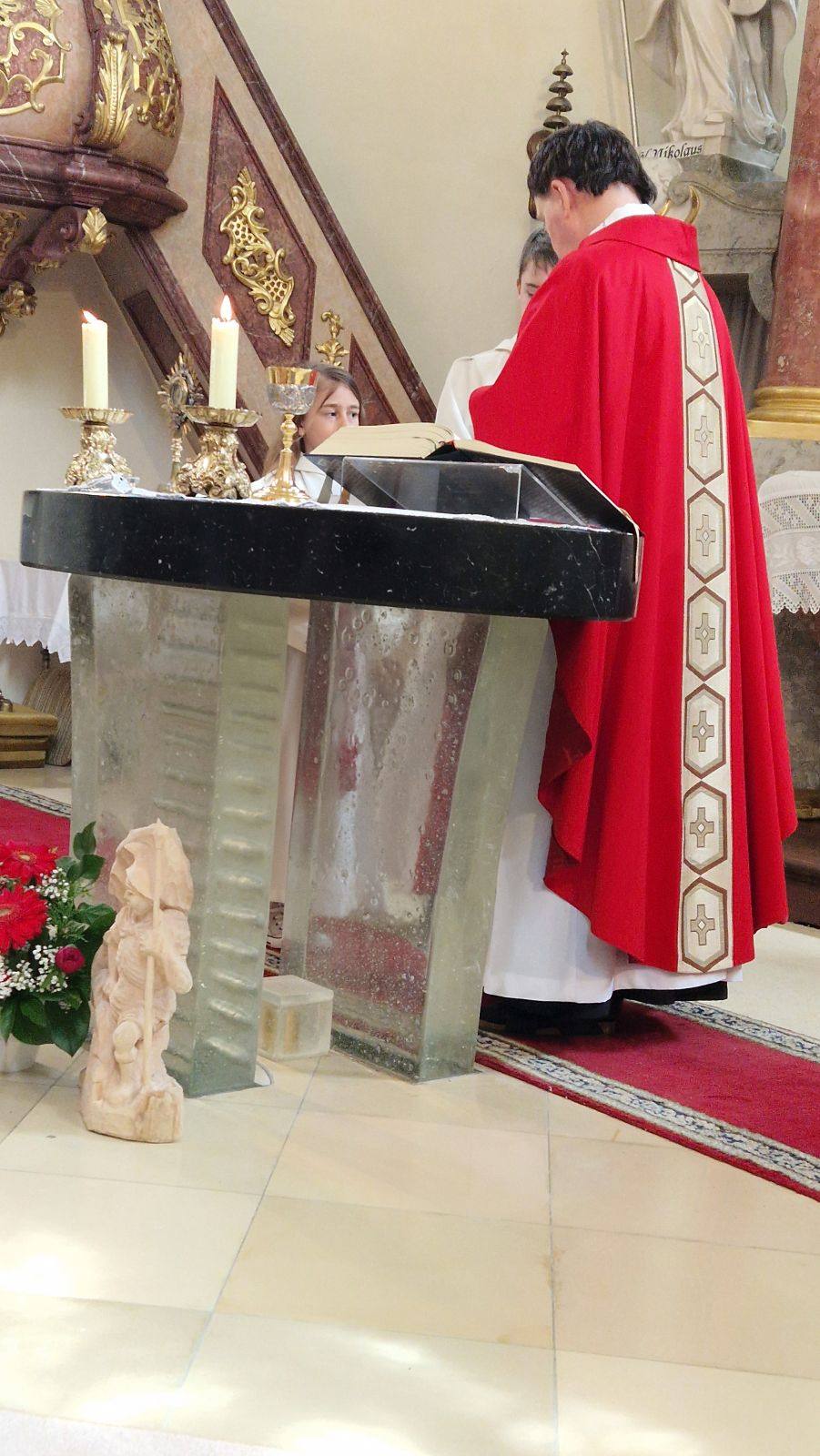 Flo & Jo Messe mit Kirchenchor Maria Raisenmarkt und FF Neuhaus