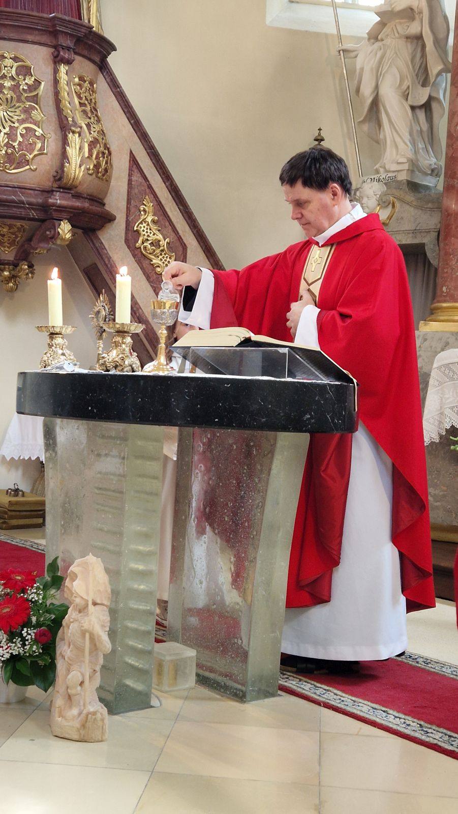 Flo & Jo Messe mit Kirchenchor Maria Raisenmarkt und FF Neuhaus