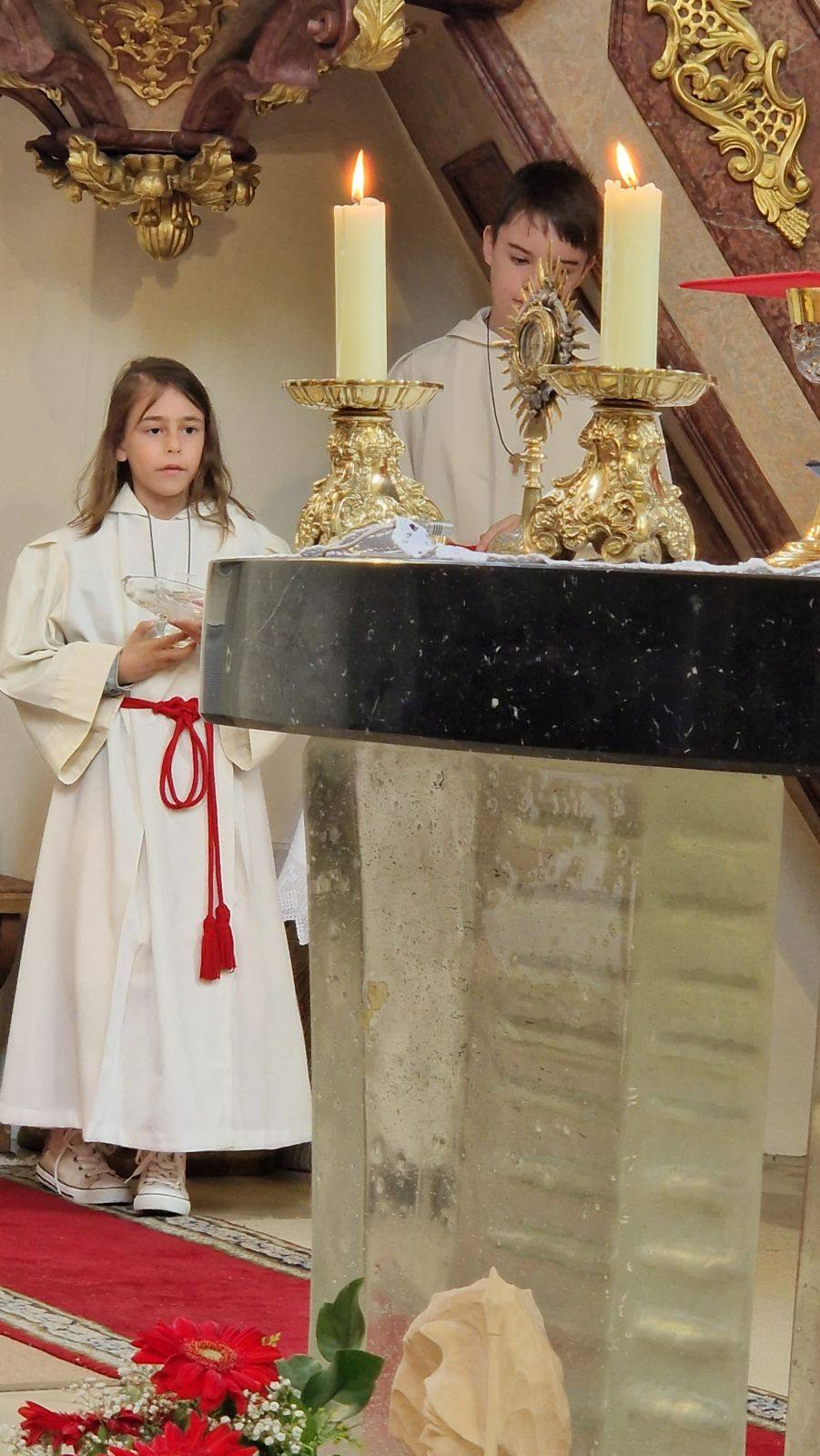 Flo & Jo Messe mit Kirchenchor Maria Raisenmarkt und FF Neuhaus