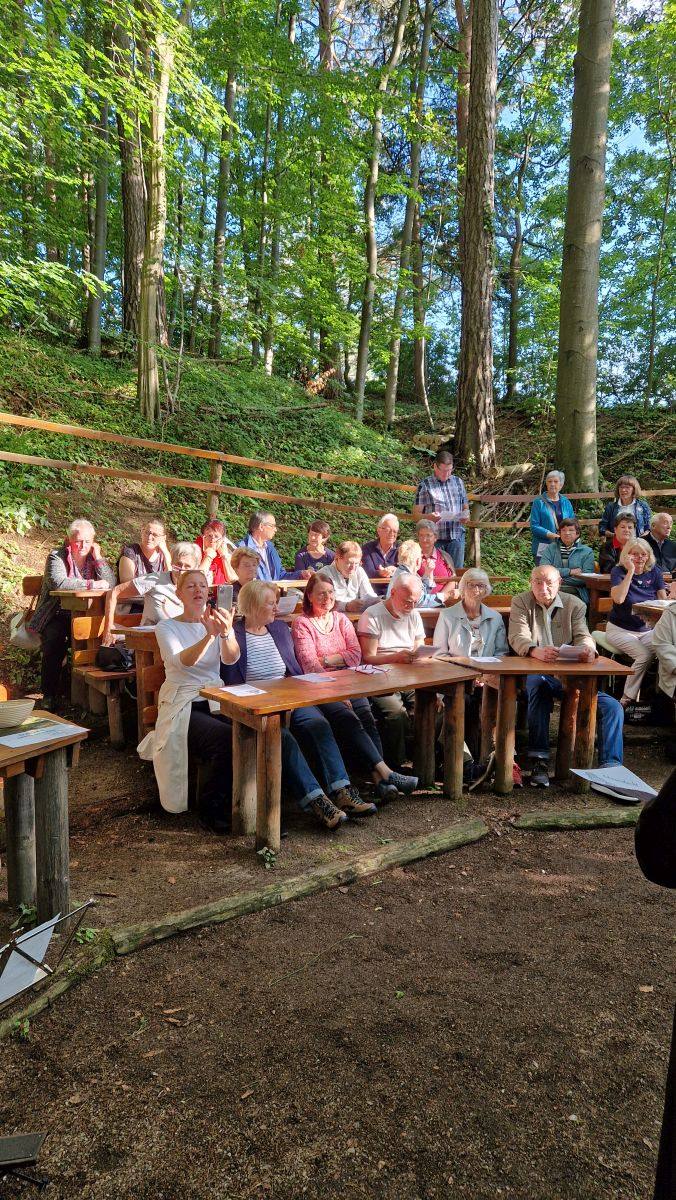 Maiandacht in der Waldschule am 25.05.2024