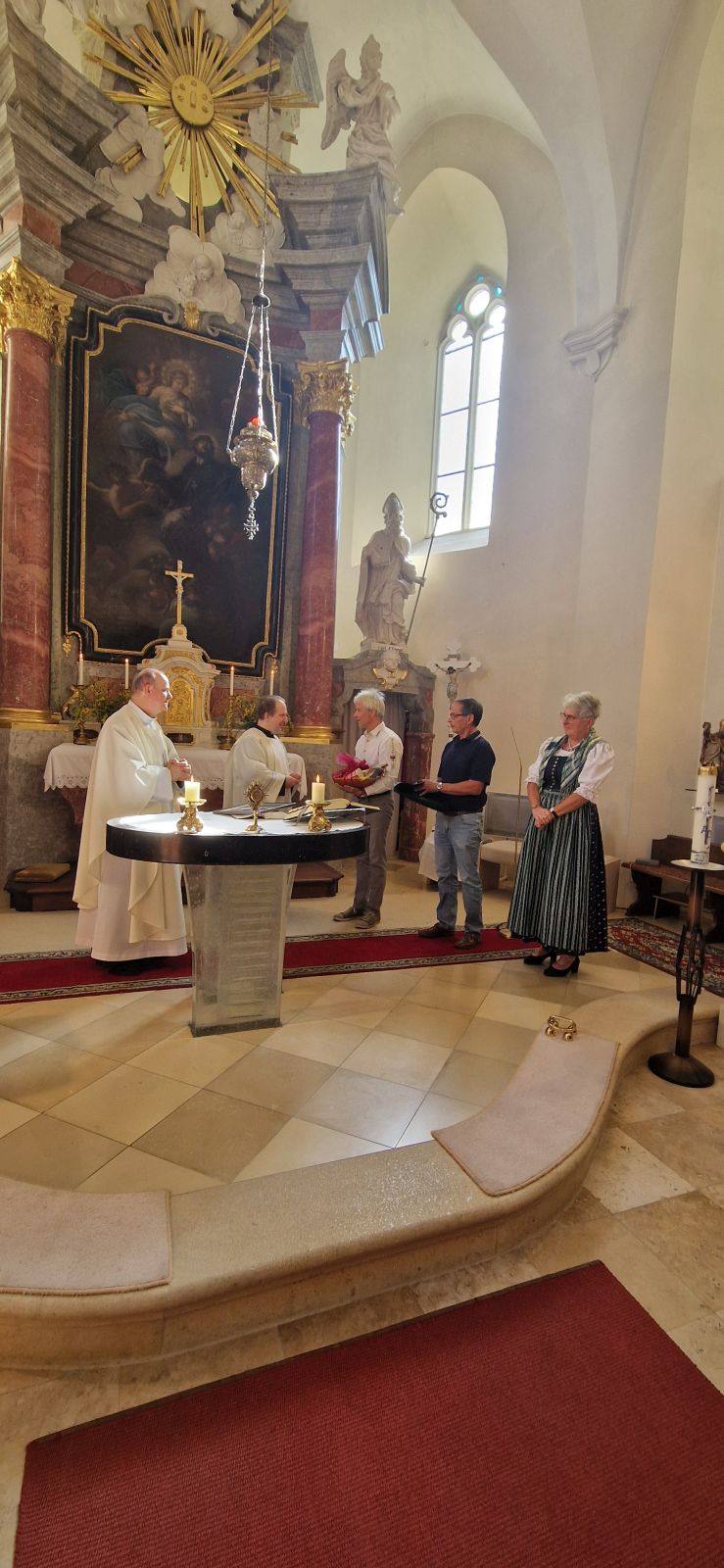 Verabschiedung Br. Maciej am 8.9.2024