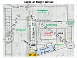 Lageplan Burg Neuhaus