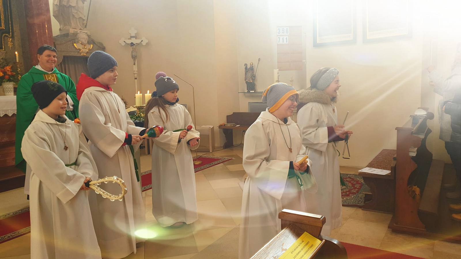 Hl. Messe am Faschingsonntag - Friedenskerzen
