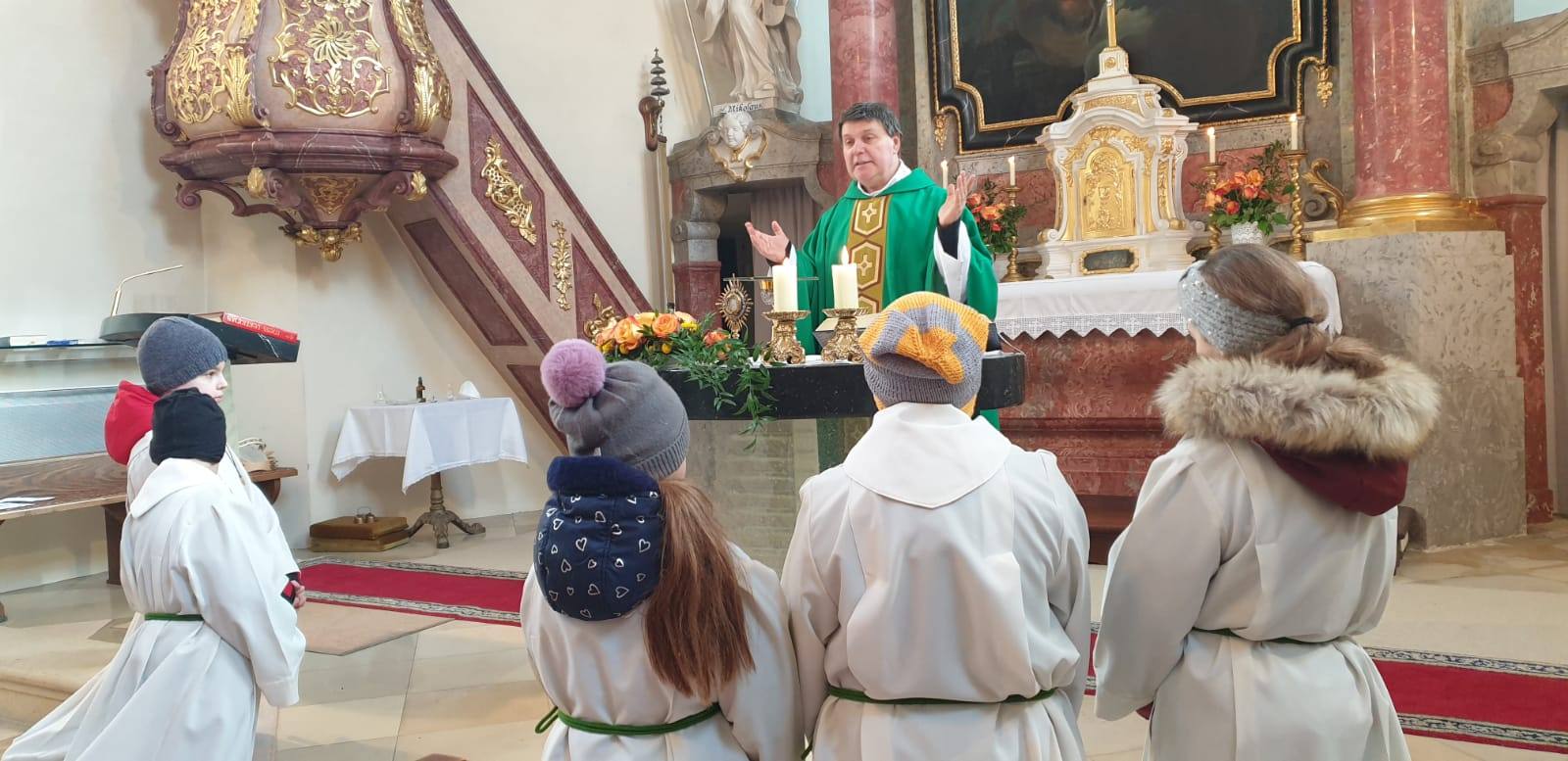 Hl. Messe am Faschingsonntag - Friedenskerzen