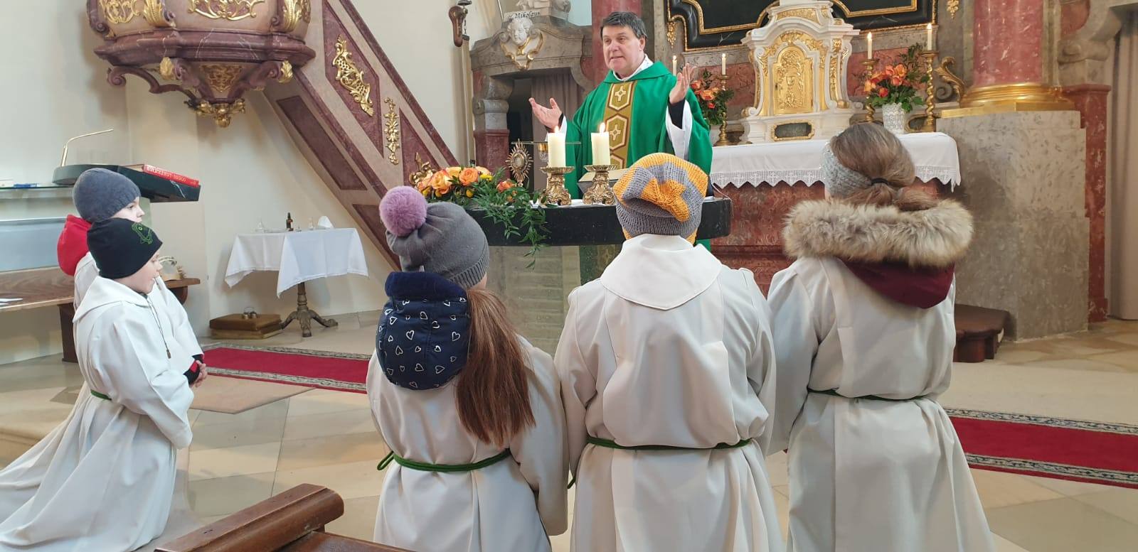 Hl. Messe am Faschingsonntag - Friedenskerzen
