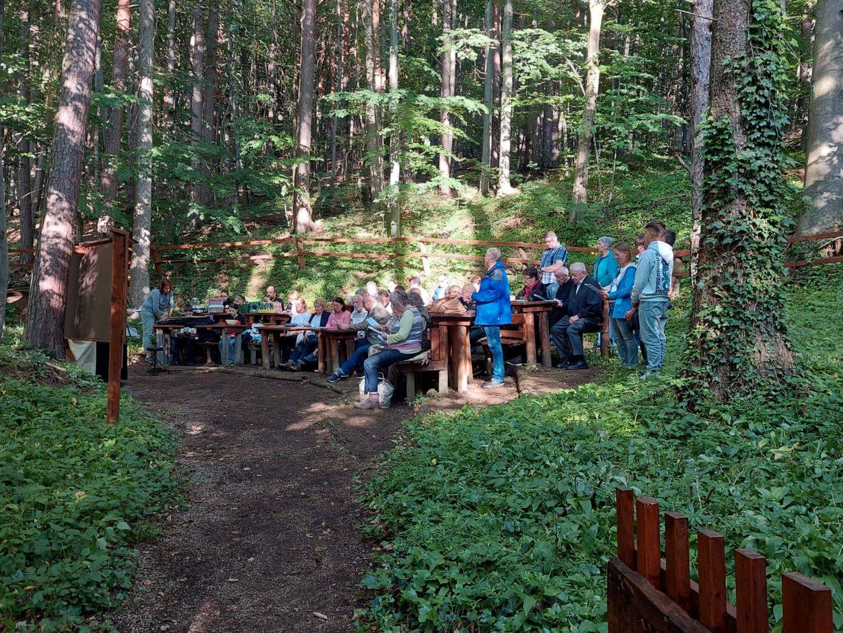 Maiandacht in der Waldschule am 25.05.2024