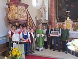 Silbernes Priesterjubil&auml;um und Erntedank am 9.9.2018