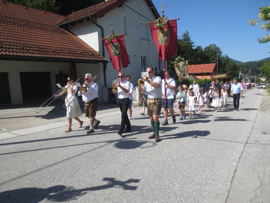 Umgang Fronleichnamsprozession 2019