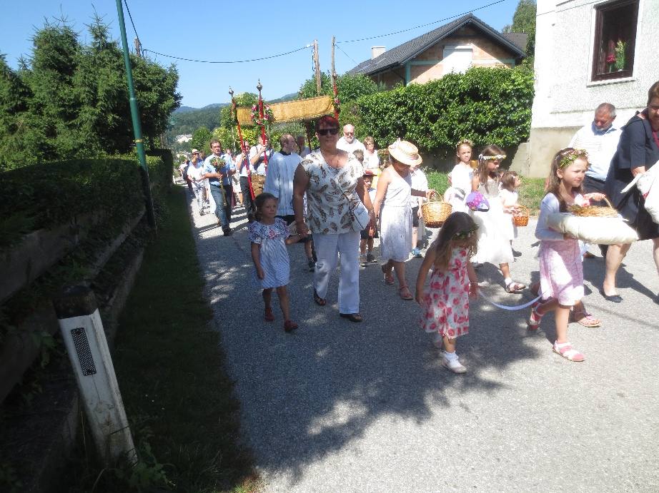 Umgang Fronleichnamsprozession 2019