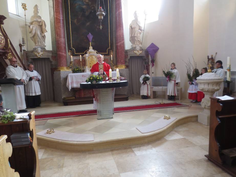 Palmweihe und Rhythmische Messe