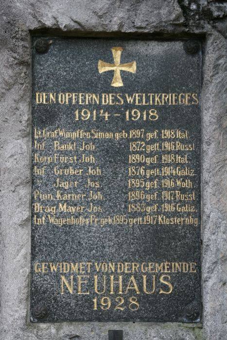 Allerheiligen Heldenehrung