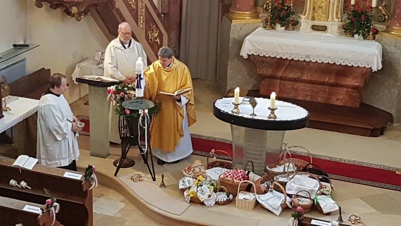 Ratschen und Auferstehungsfeier 2019