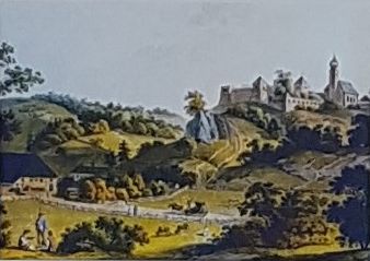 Ansicht Burg Neuhaus 1795