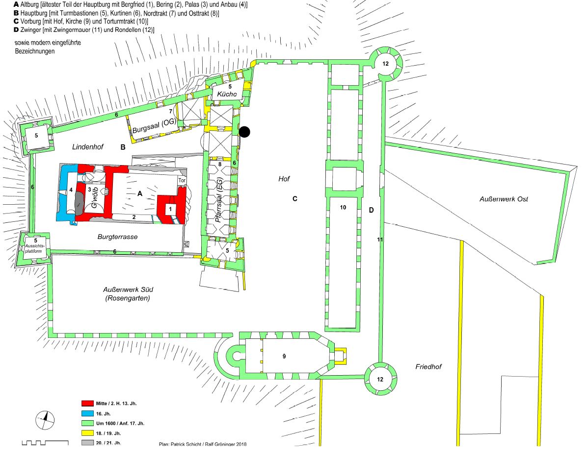 Burg Neuhaus Plan